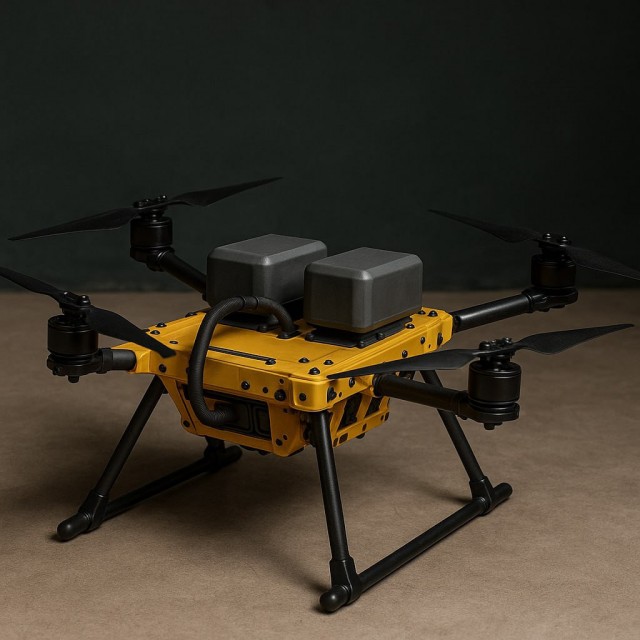 Дрон-кабелеукладчик