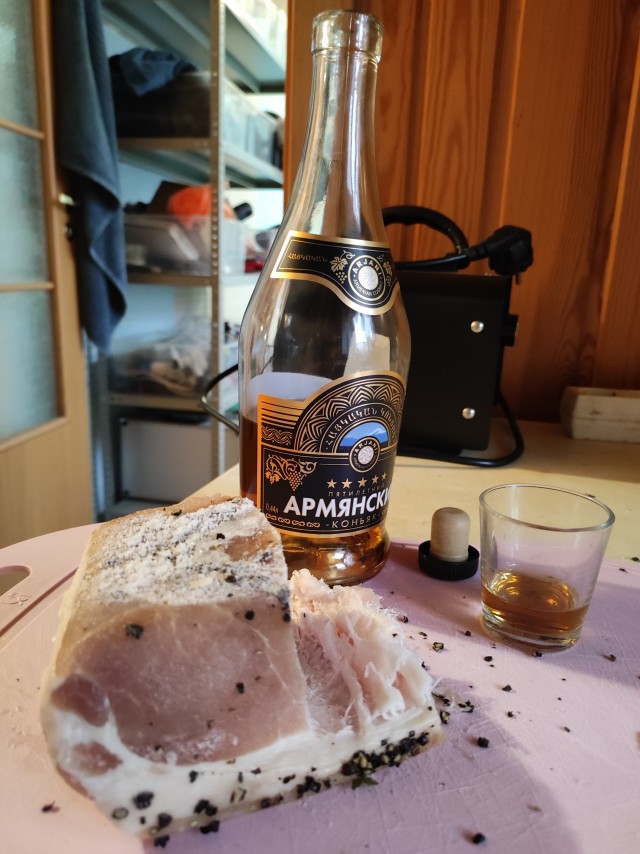 На святое....
