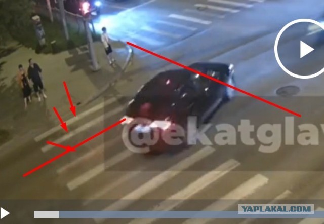 В Екатеринбурге тяжело пострадала мотоциклистка