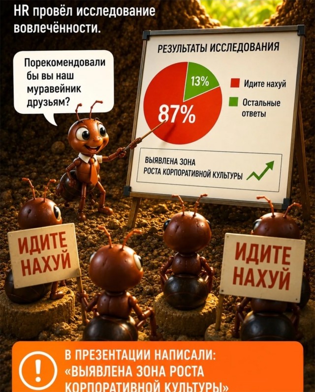 Эффективный руководитель муравейника