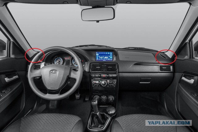 Интерьер серийного LADA XRay