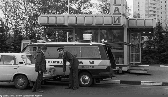 Прогулка по Москве 1983 года