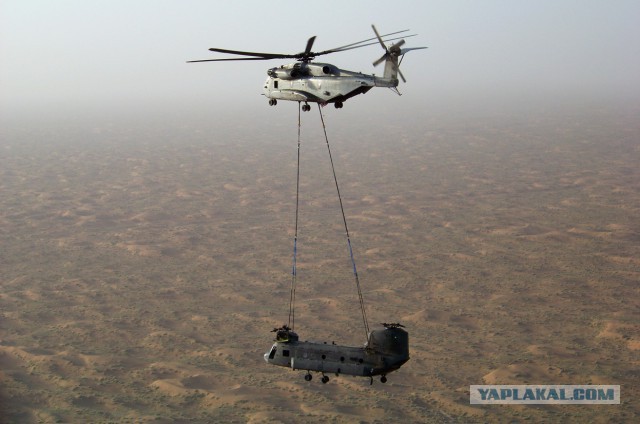 МИ-26 против Boeing CH-47 Chinook