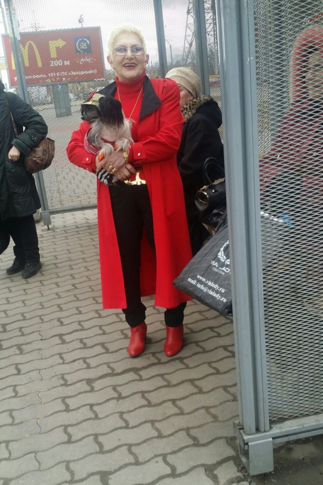 Модные персонажи на питерских улицах
