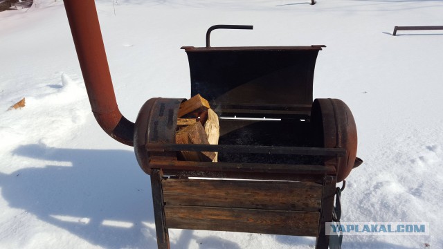 Мангал рукожопа DIY