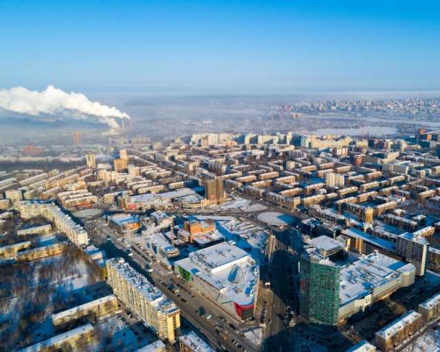Зимний Новосибирск — 2019
