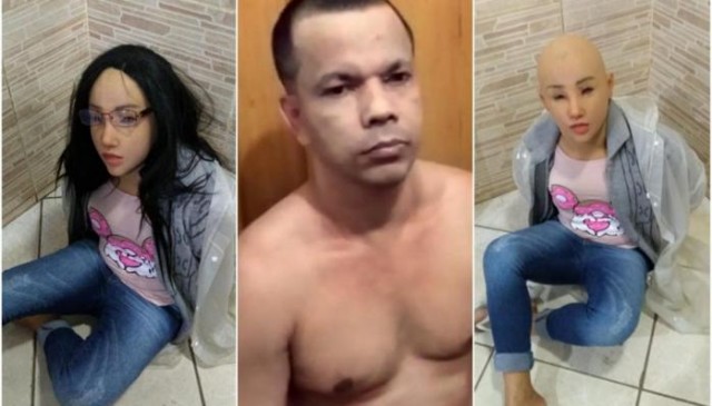 В Бразилии охранники задержали наркобарыгу, который пытался сбежать из тюрьмы, переодевшись в женщину