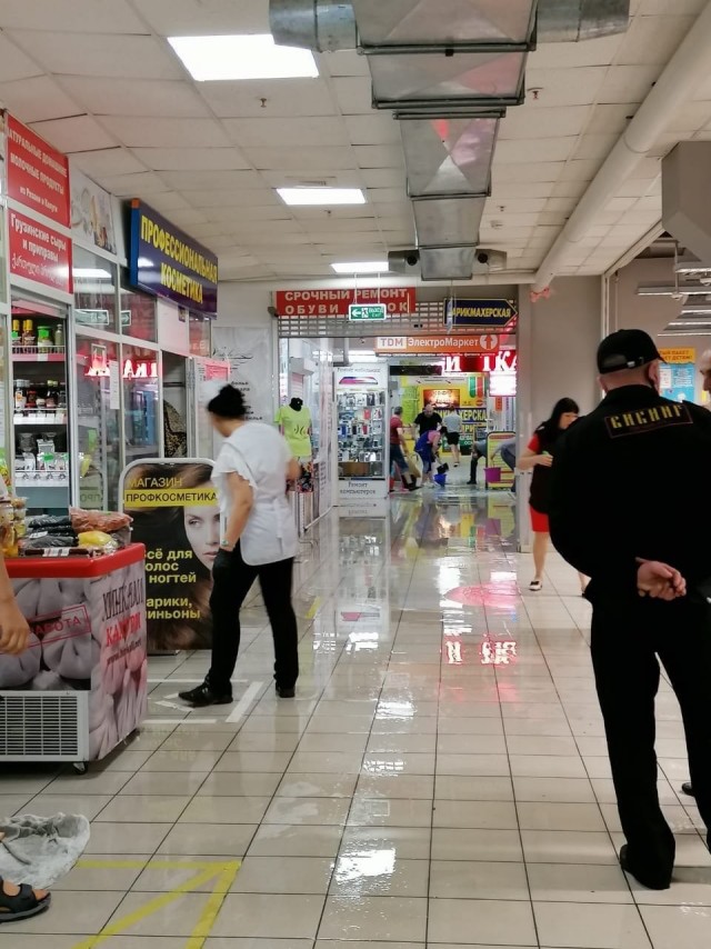 Последствия ливня в Москве