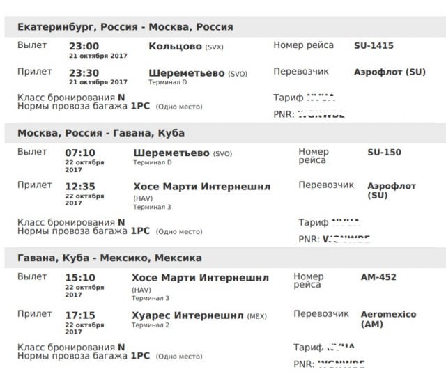 Путешествие по Мексике