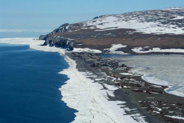 Село Уэлен - самый восточный населенный пункт РФ