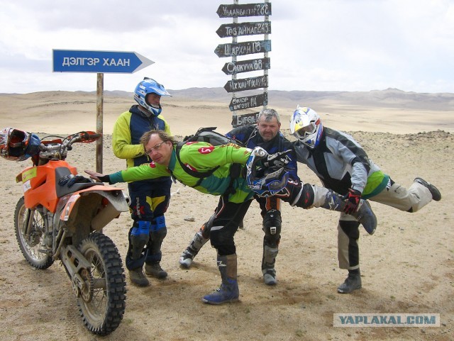 В Монголию на мотоциклах 2006