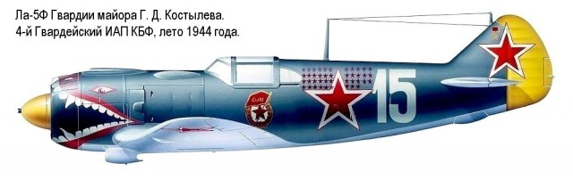 Летчик-истребитель Костылев Георгий Дмитриевич