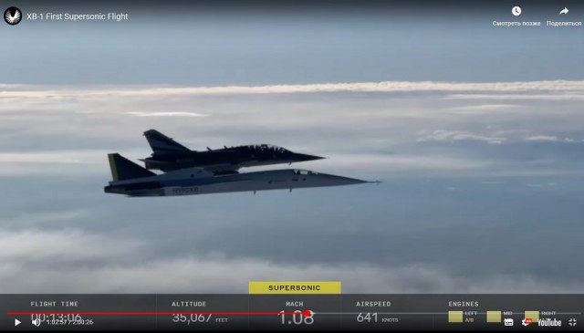 В России разрабатывают сверхзвуковой самолёт для полётов на скорости 2200 км/ч