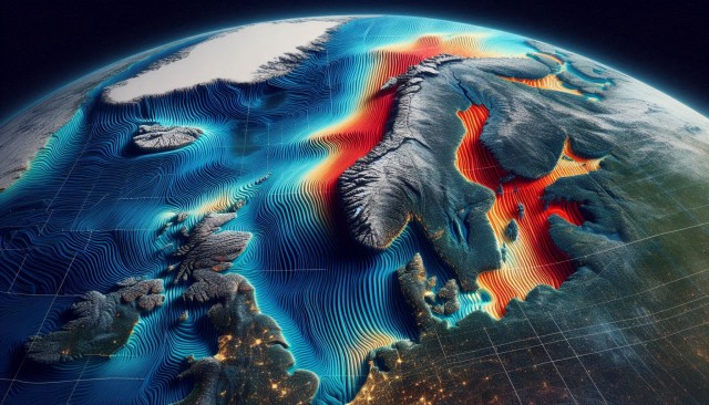 Гравитация сбоит? Скандинавский полуостров «всплывает», и спутники фиксируют изменения гравитации в реальном времени