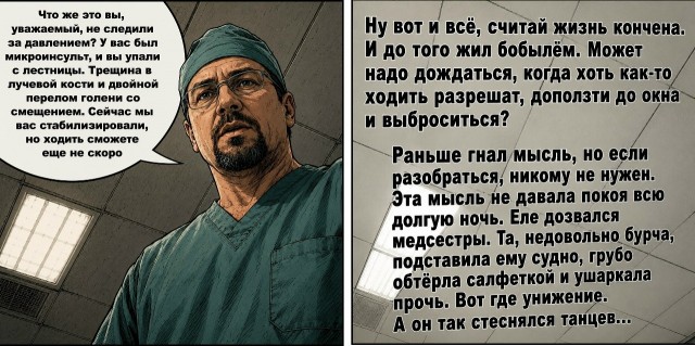 Сон о танце (Комикс о непростой любви)