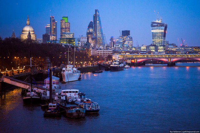 Вот такой Лондон.