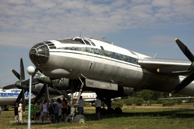 Ту-114 внутри и снаружи