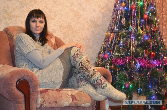 Шикарные носки из ангорки - отличный подарок!