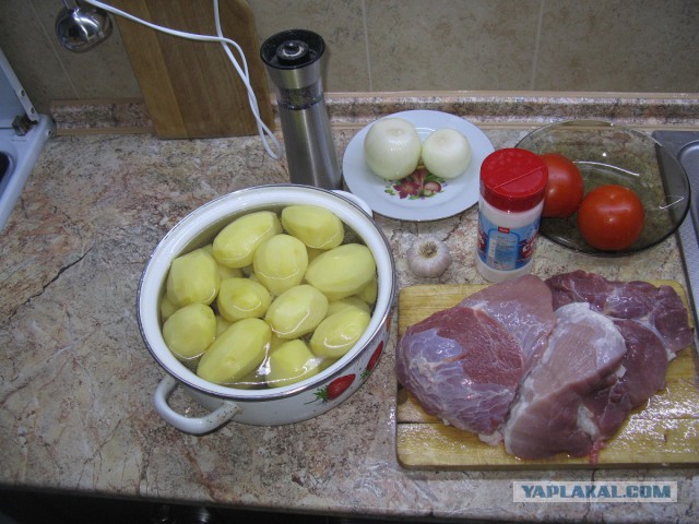 Драники с мясом.