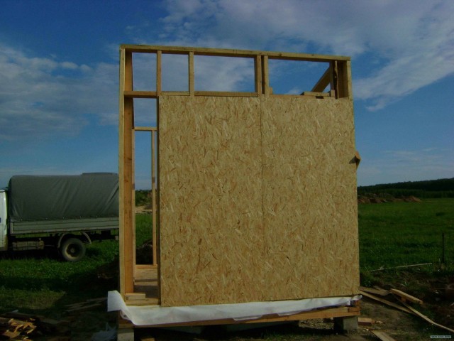 Строим бытовку!