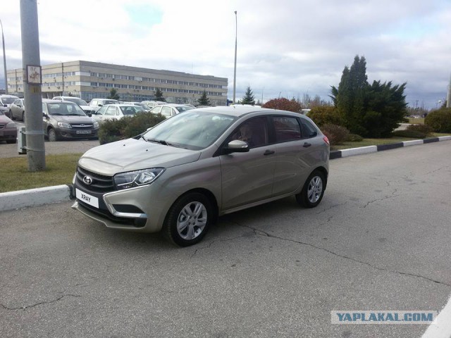 Представлен официальный облик LADA XRAY