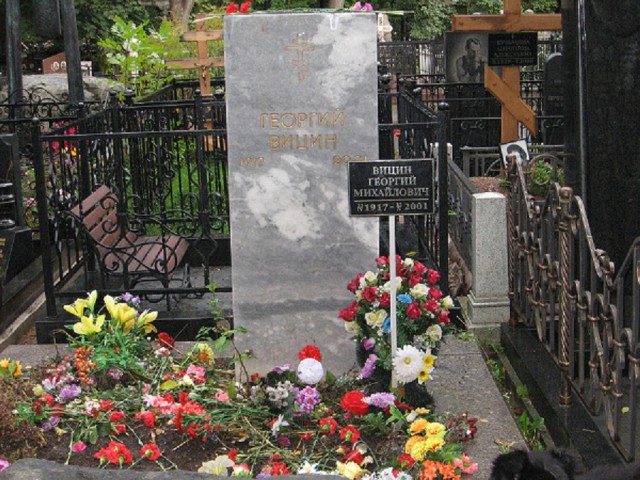 Памятник Георгию Вицину
