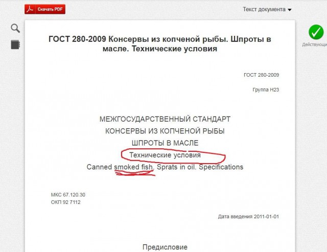 Крымские шпроты
