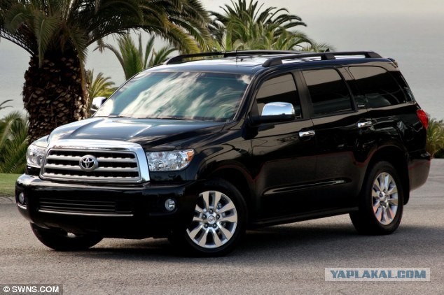 Как выглядит внутри Toyota Sequoia SUV