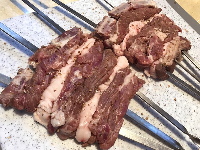 Беш-панжа, или Пятипалый шашлык