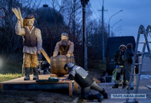 На смену Алёнке пришёл фонарщик из Архангельска