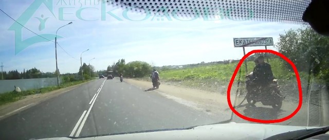 Момент гибели подростков в Ленобласти