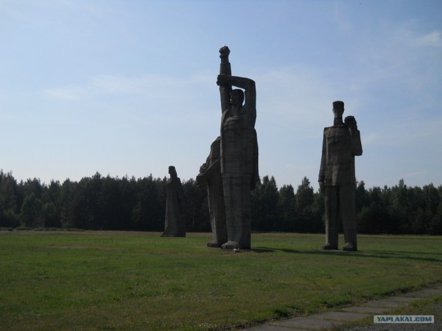 Мемориал концлагеря Саласпилс