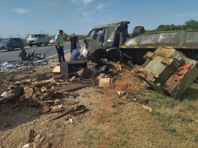 Вчера под Оренбургом вышло очень жестко