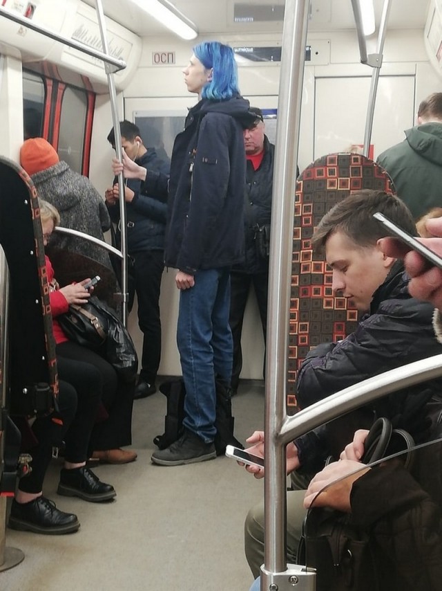 Модники из российского метрополитена на вторник 15.11
