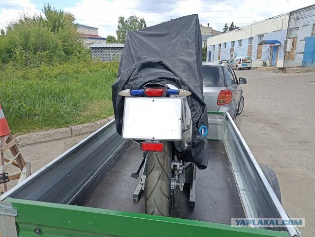 В Башкирии малолетний лихач на мотоцикле пытался удрать от ДПС