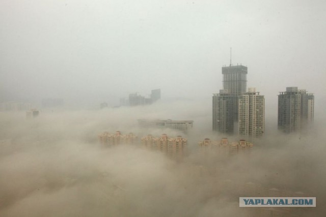 Шокирующие фотографии загрязнения в Китае
