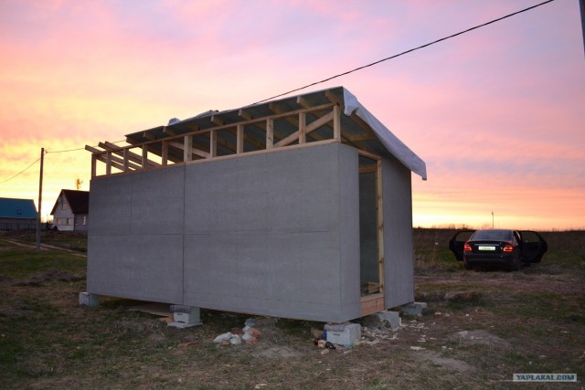 Строим бытовку!