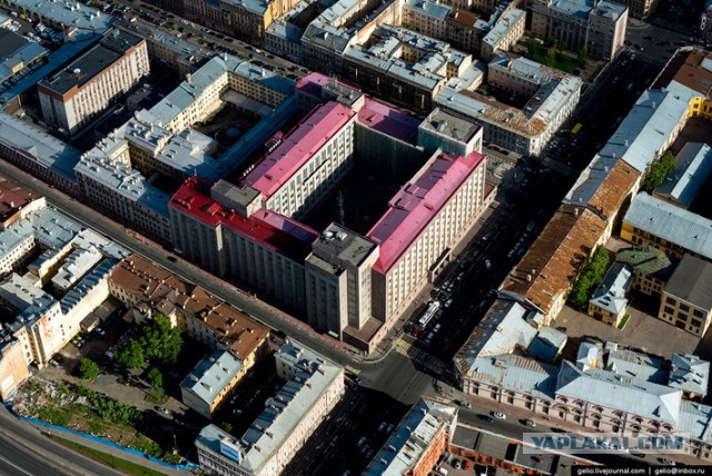 Санкт-Петербург с вертолета