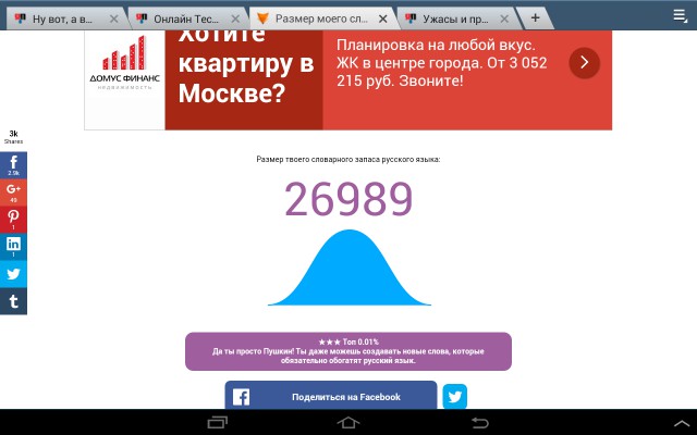 Онлайн Тест Словарного Запаса Русского Языка