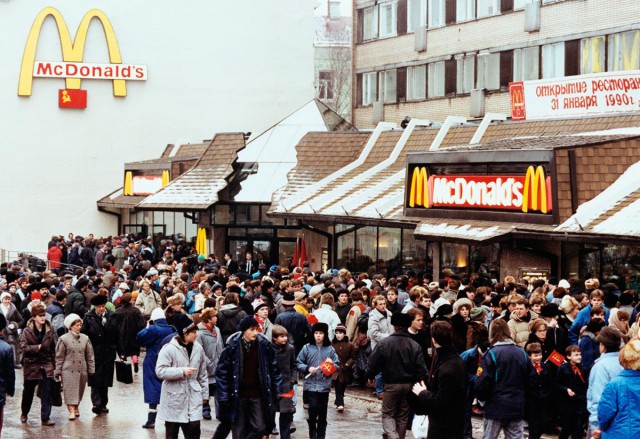 Открытие McDonalds в Запорожье 03.01.2017