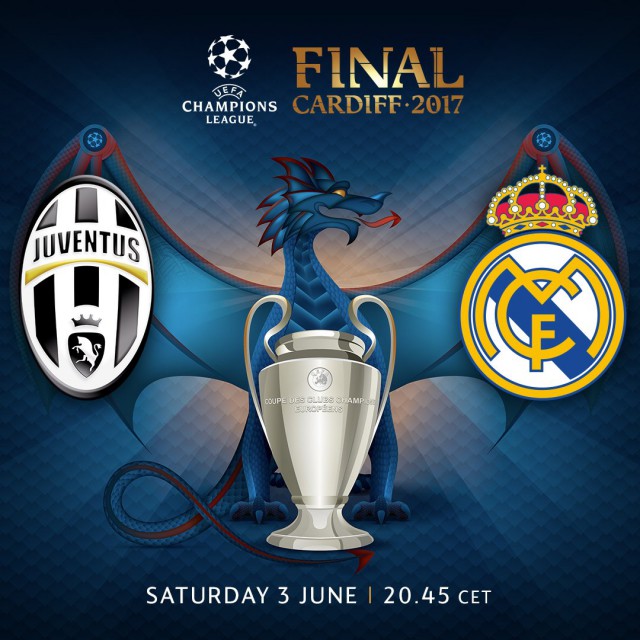Champions League Сезон 2016/2017. Финал Ювентус - Реал Мадрид. 3 июня 