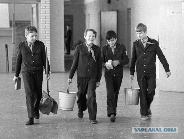 В дежурстве по классу...