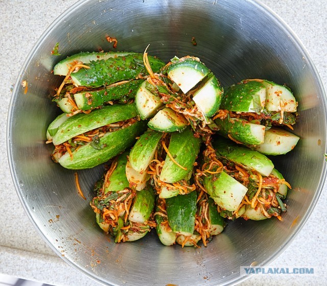 Огурцы малосольные по-корейски // Ои Cобаги // Кимчи из огурцов