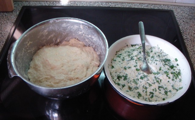 Лепёшки с сыром