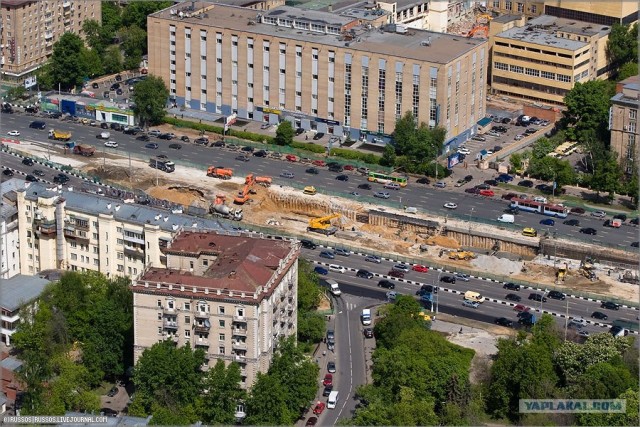 Москва с высоты птичьего полета