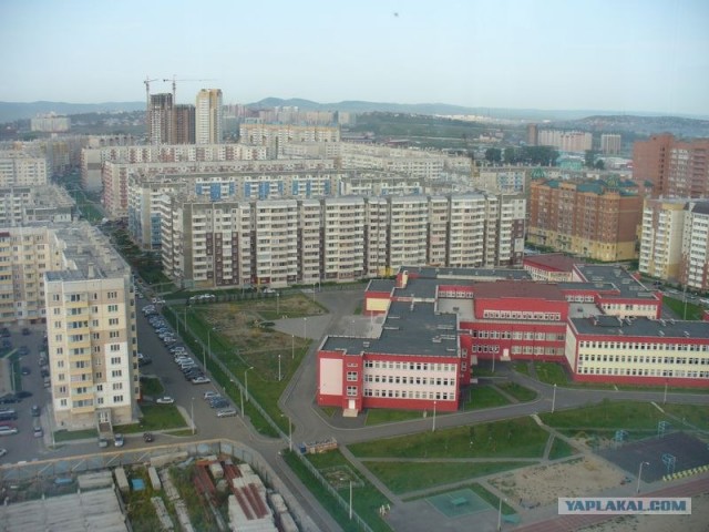 Виртуальное путешествие в Красноярск: Вид с высоты