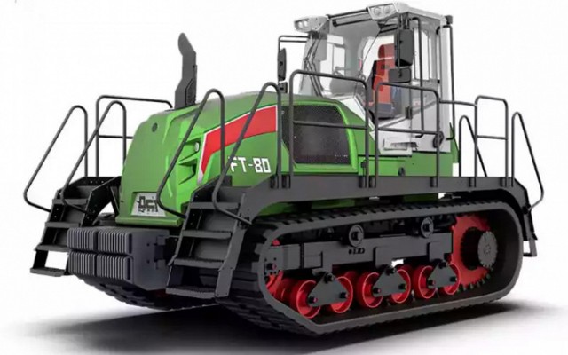 Встречайте: новый российский трактор FT80