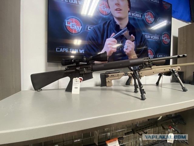 Оружейный магазин в США