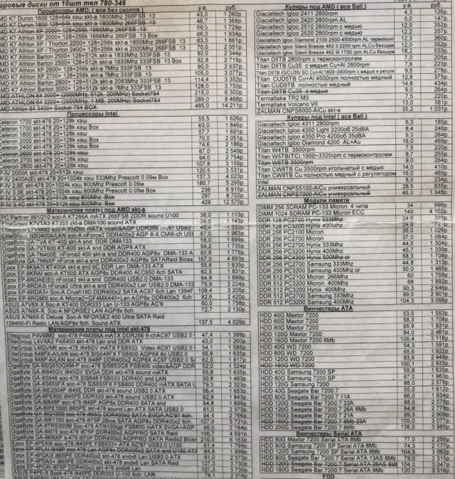 Принесли мне сегодня системник