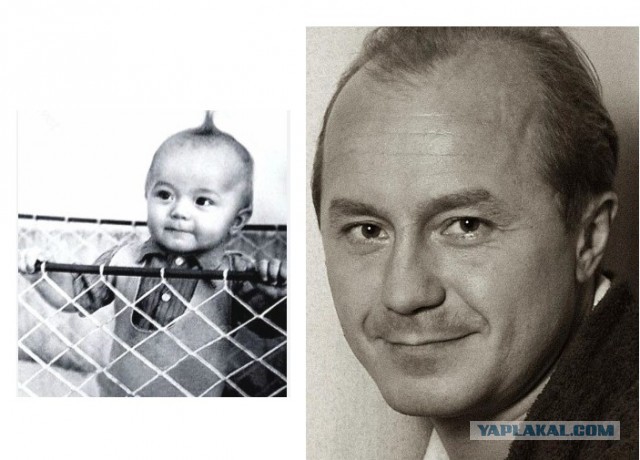 Небольшая фотоподборка известных личностей в детстве и юности